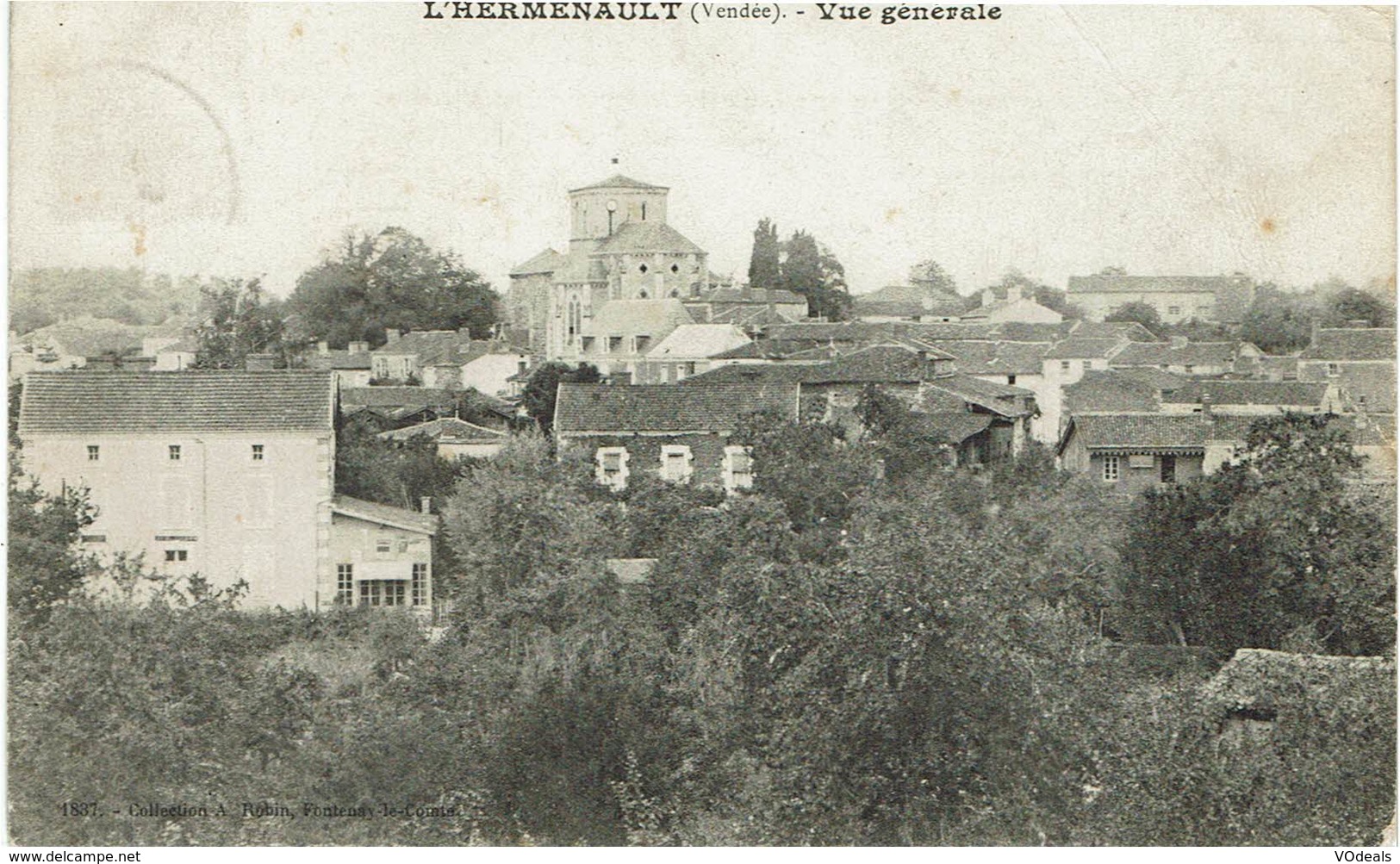 CPA - France - (85) Vendée - L'Hermenault - Vue Générale - L'Hermenault