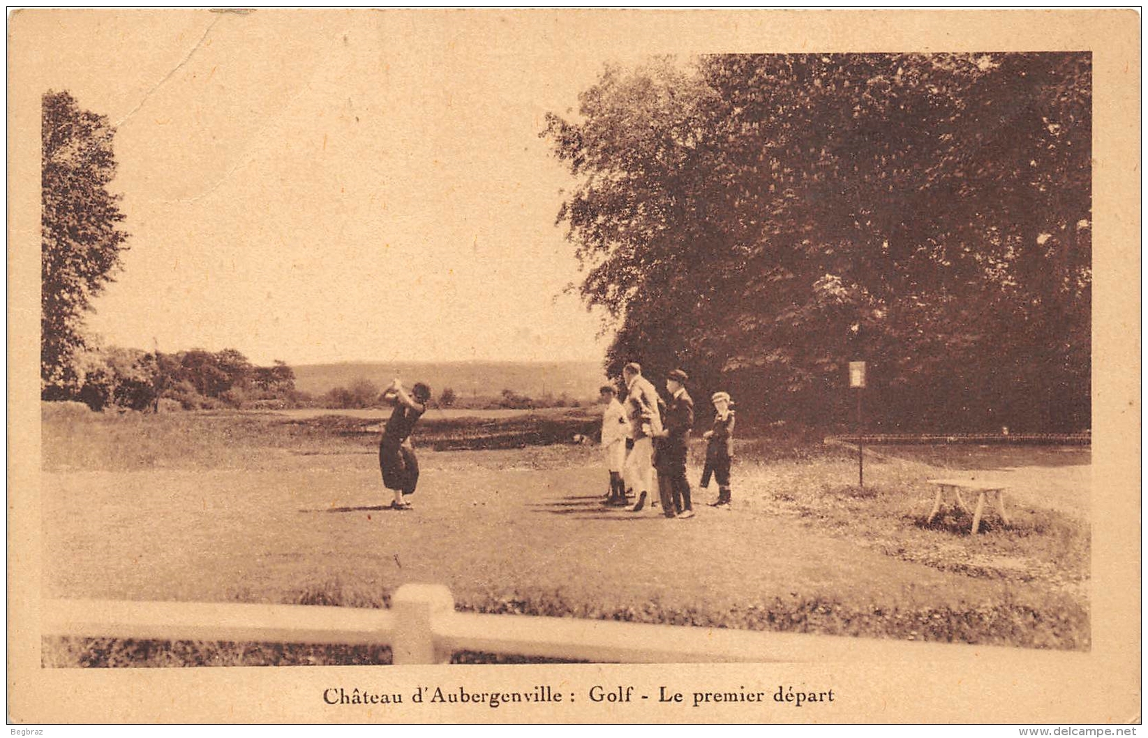 AUBERGENVILLE      CHATEAU     GOLF - Aubergenville