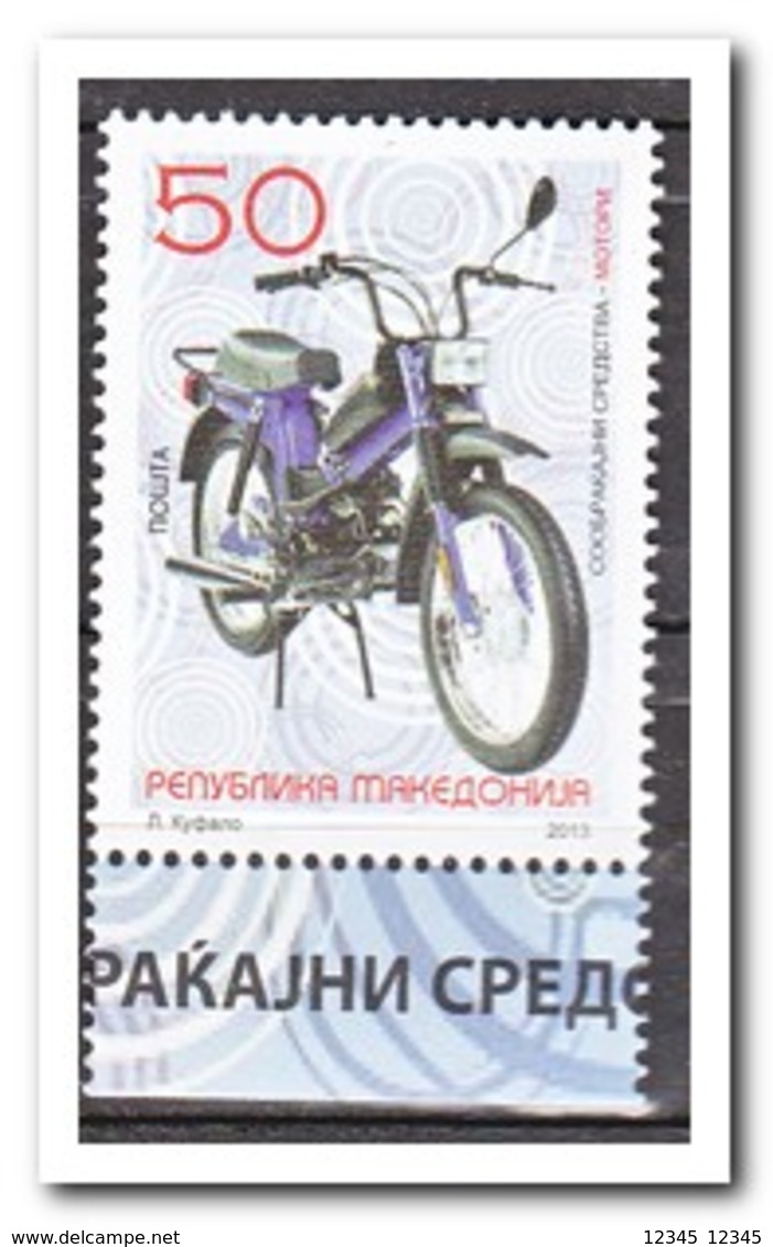 Macedonië 2013, Postfris MNH, Moped - Noord-Macedonië