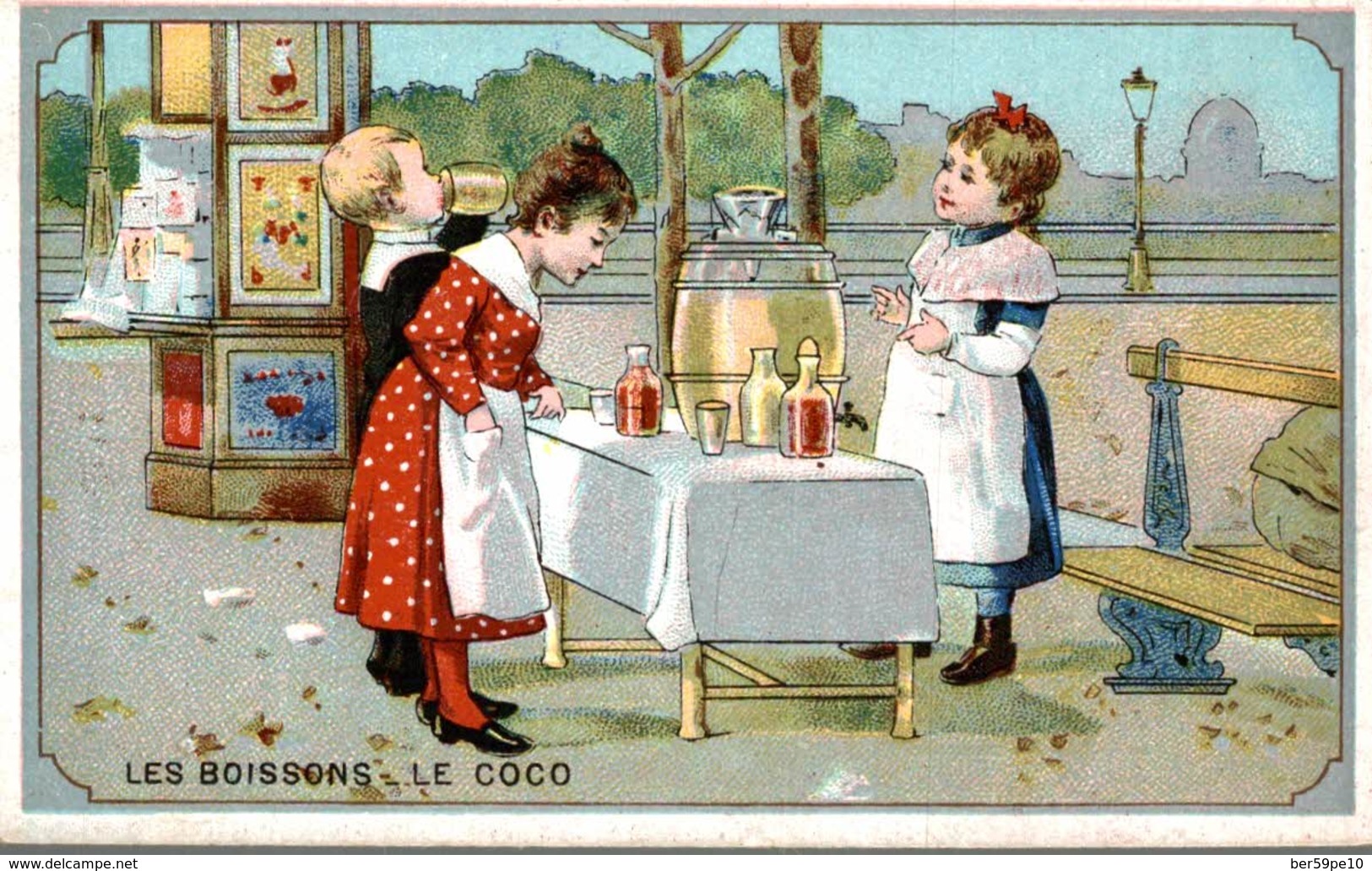 CHROMO  LES BOISSONS  LE COCO - Autres & Non Classés