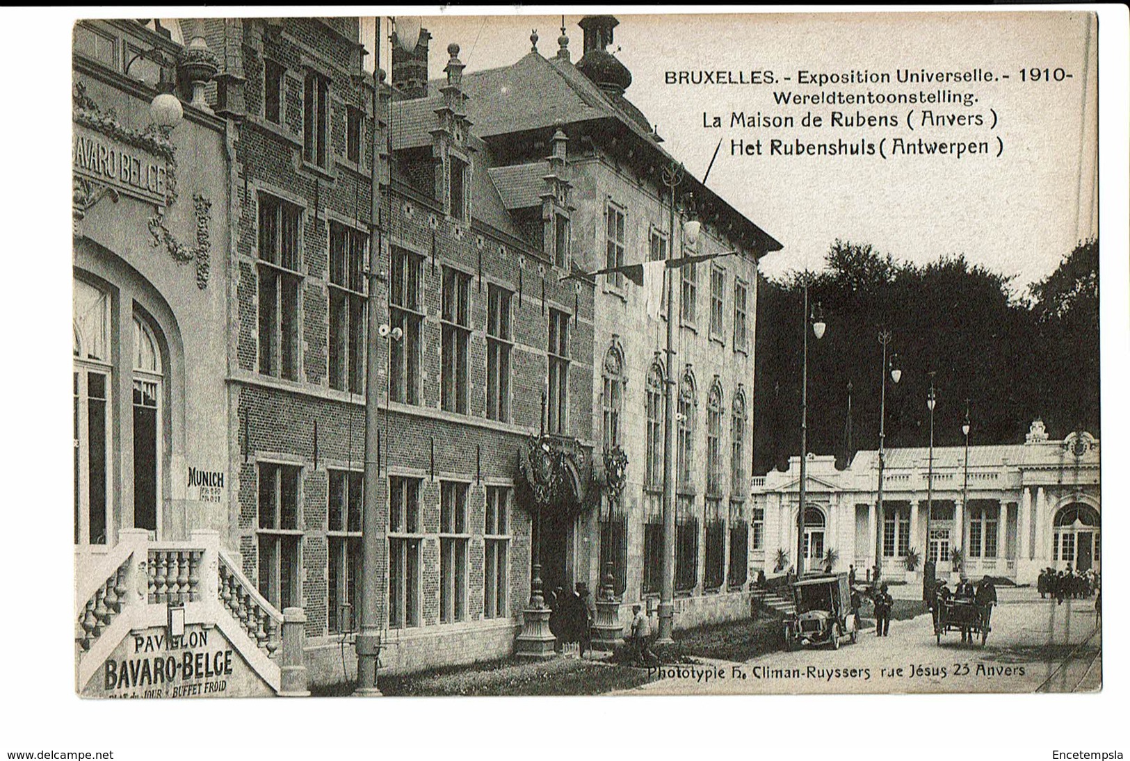 CPA - Carte Postale -BELGIQUE -Bruxelles Exposition De 1910-Maison Rubens- S2811 - Expositions Universelles