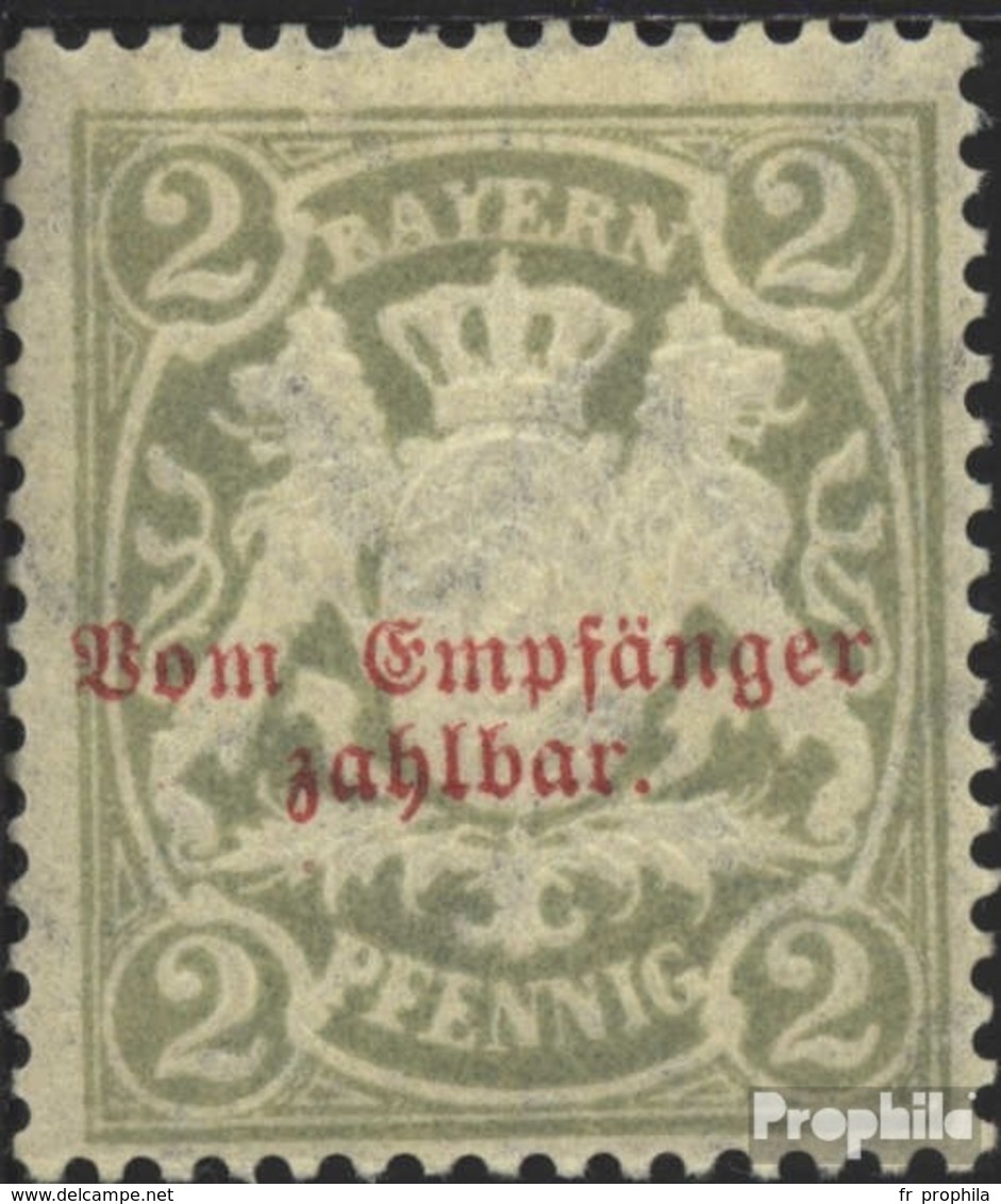 Bavière P13y (complète.Edition.) Neuf Avec Gomme Originale 1903 Etat Emblem - Sonstige & Ohne Zuordnung