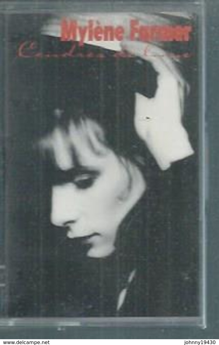 K7 Audio - MYLENE FARMER  " CENDRES DE LUNE "  10 TITRES - Cassettes Audio