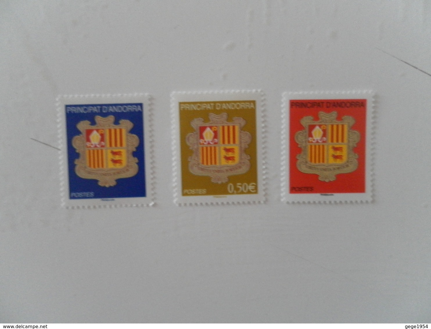 ANDORRE LOT DE TIMBRES DE 2010** - Ungebraucht