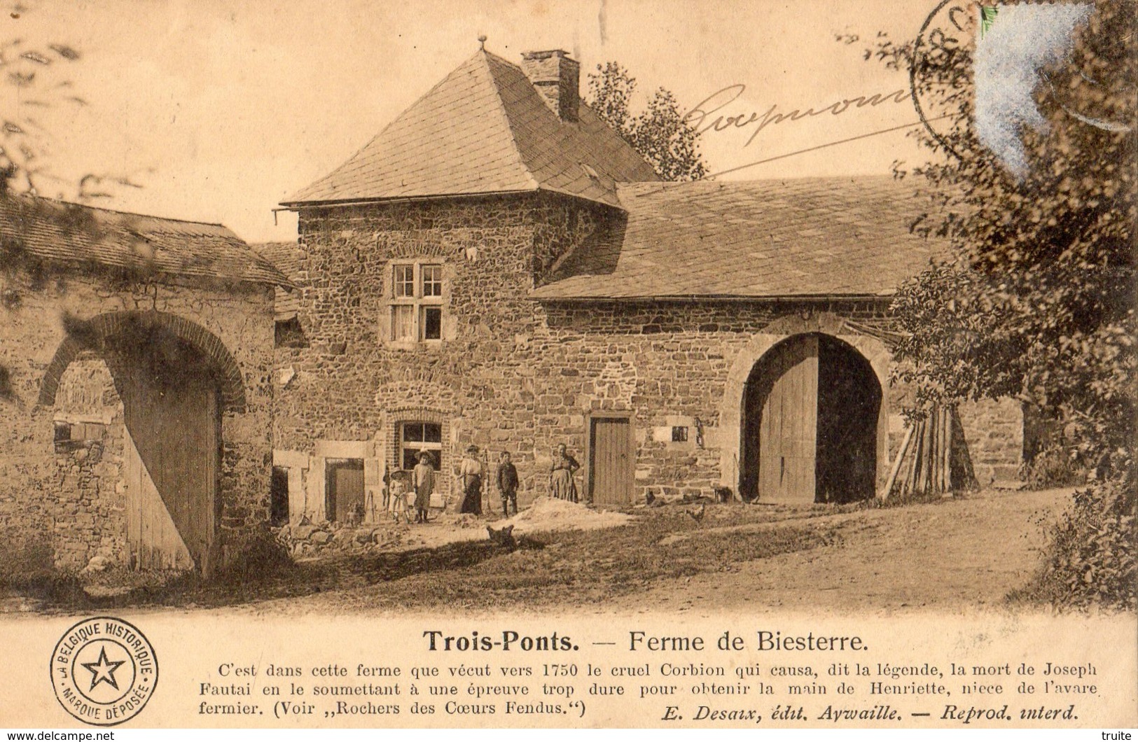 TROIS-PONTS FERME DE BIESTERRE - Trois-Ponts