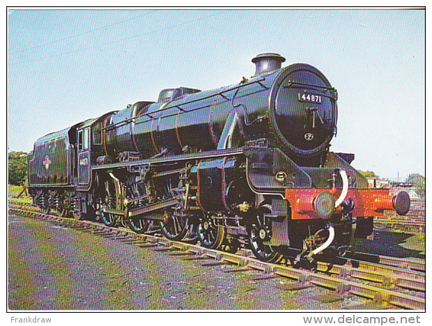 Postcard - Ex LMS Stanier Class 5 44871, Built In Crewe 1945 - VG - Unclassified