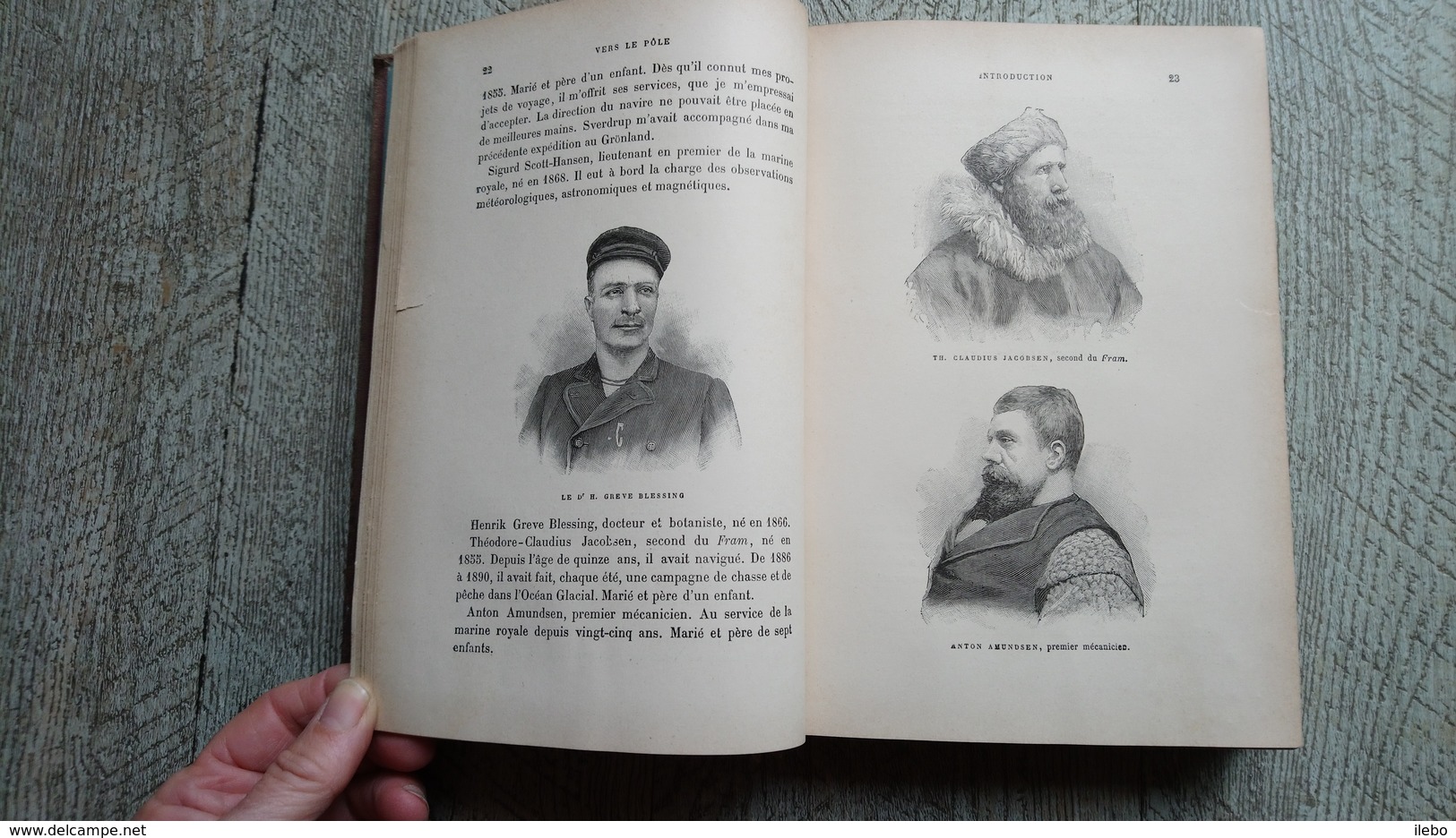 Vers Le Pôle Fridtjof Nansen Expédition Polaire Aventures 1897 Illustré Groenland - Dictionaries