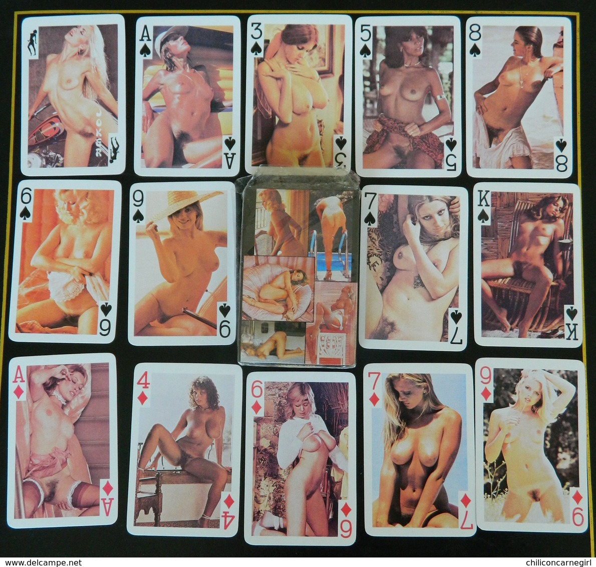 Jeux De Cartes Neuf Pour Adultes - Taste Me - LIPS - Femmes Nues - Seins - Sexy - Erotique - Playing Cards Adults - Nude - 54 Cartes