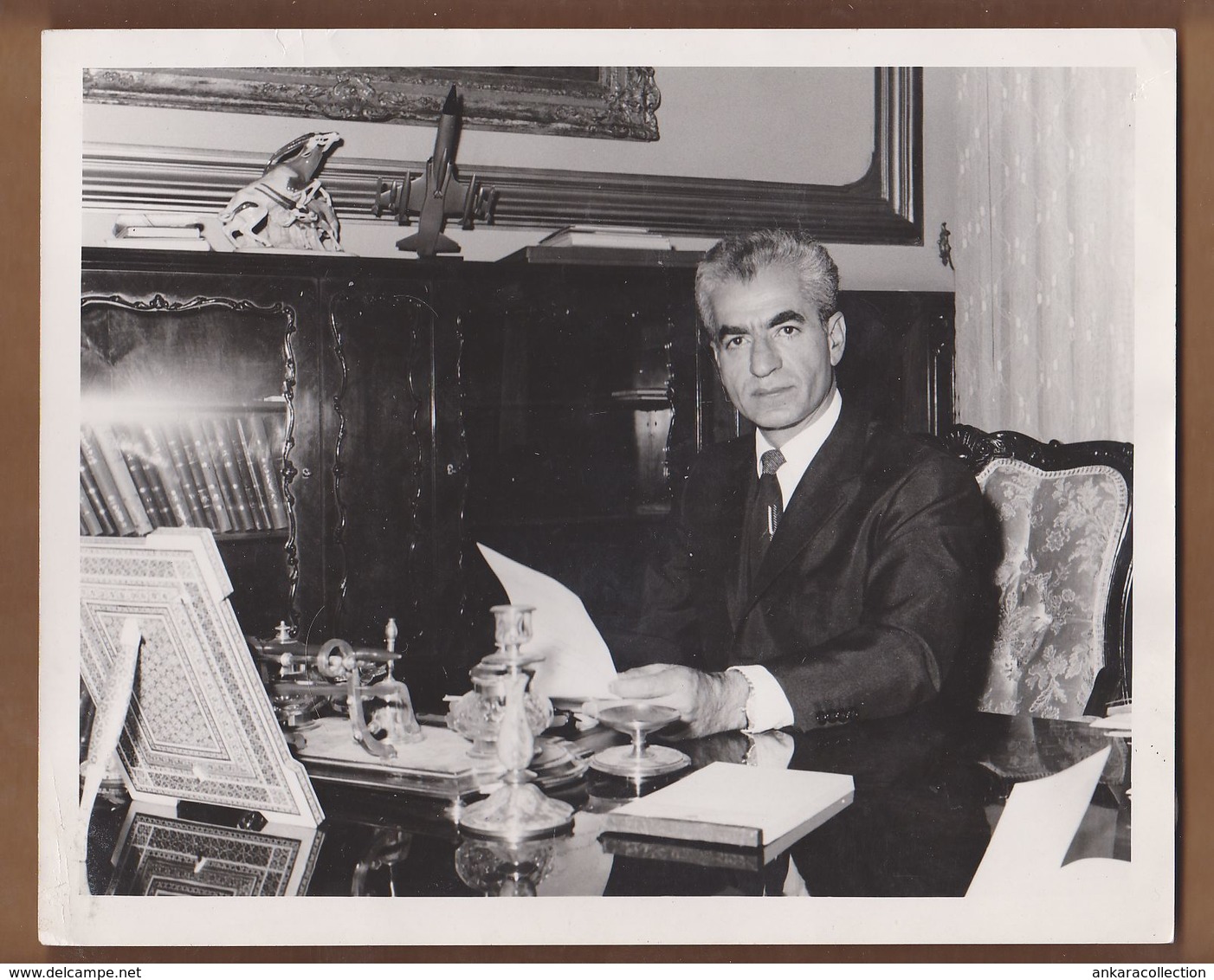 AC -  REZA SHAH PAHLAVI VINTAGE PHOTOGRAPH - Iran