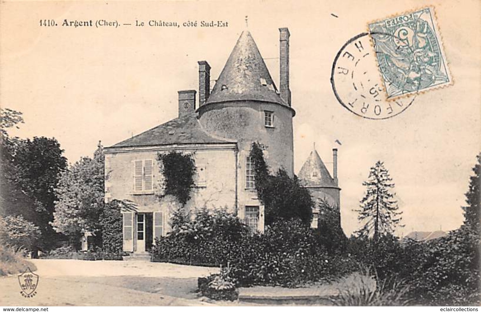 Argent Sur Sauldre      18        Le Château         (voir Scan) - Argent-sur-Sauldre