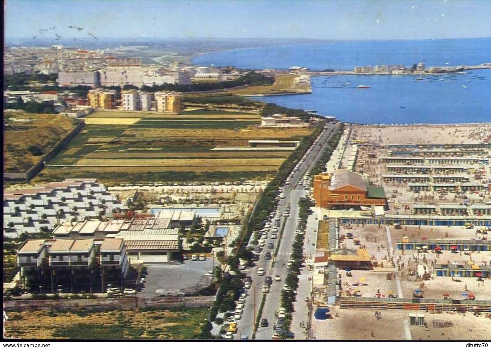 Barletta - Visione Aerea Della Riviera - Formato Grande Viaggiata – E 8 - Bisceglie