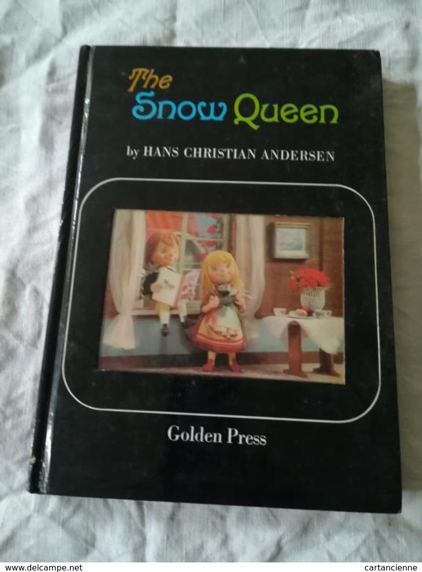 Livre Pour Enfant 'LA REINE DES NEIGES' - THE SNOW QUEEN - EN ANGLAIS - Editeur Golden Press - SHIBA Productions - Contes De Fées Et Fantastiques