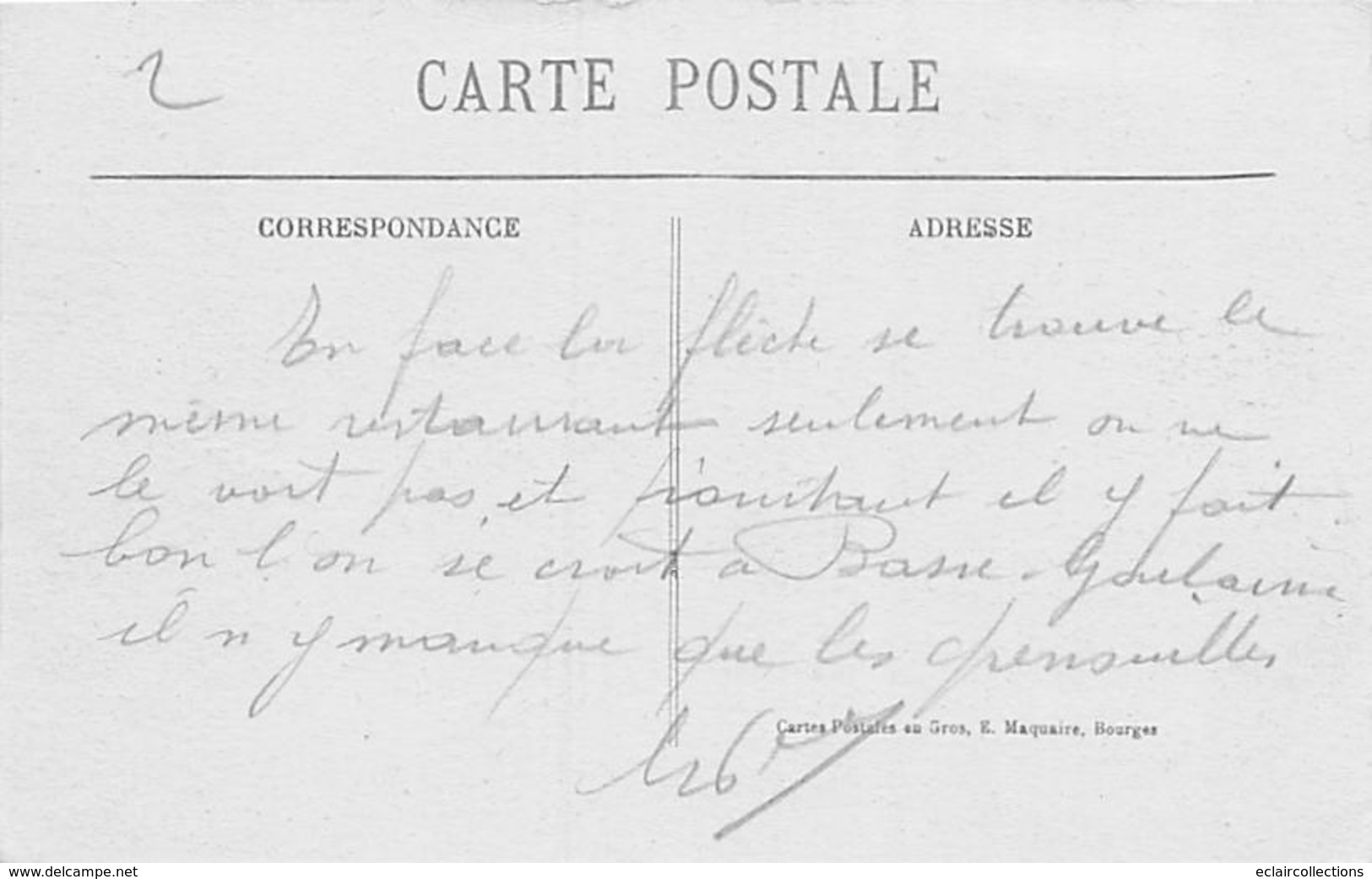 Le Bec D'Allier        18      La Loire Face Au Bec           ( Voir Scan) - Autres & Non Classés