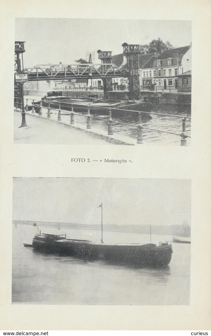 DE BELGISCHE BINNENSCHEEPVAART * 1947 * DE NATIE * VEEL AFBEELDINGEN VAN BINNENSCHEPEN * PENICHES * 45 PP + PLAN - Other & Unclassified