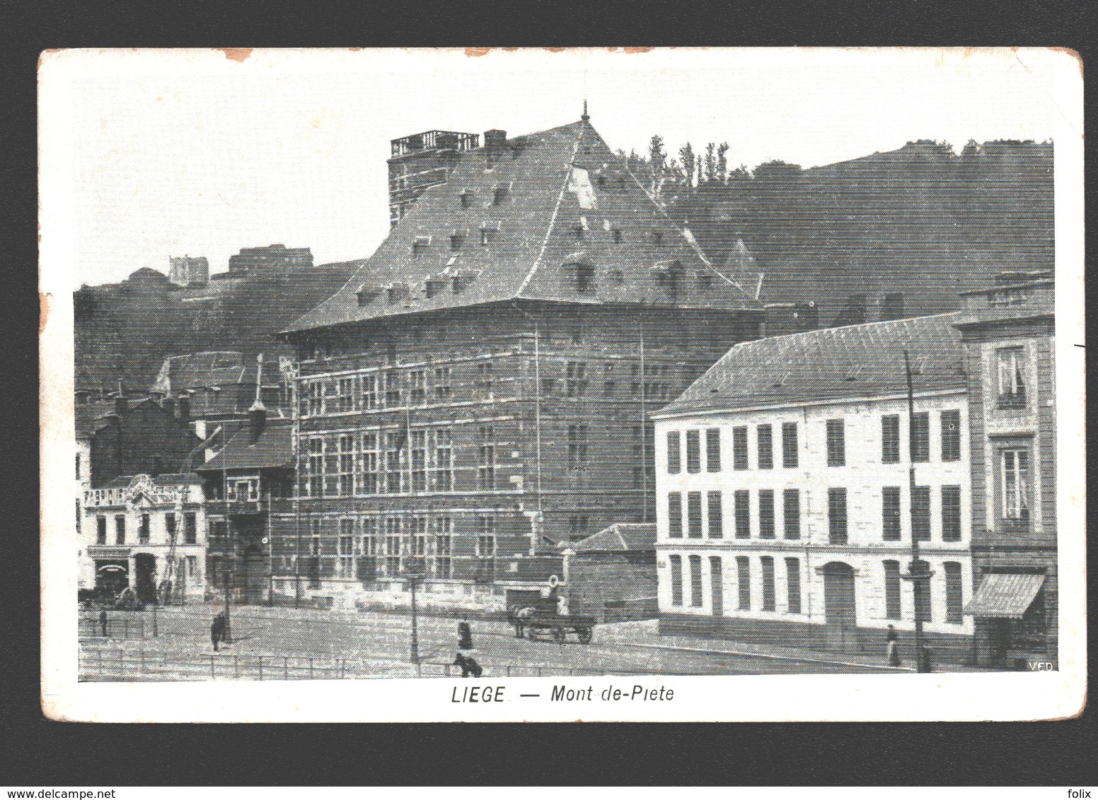 Liège - Mont De Piété - Publicité / Reclame Galeries Brugeoises Sint-Niklaas / Saint-Nicolas - Liège