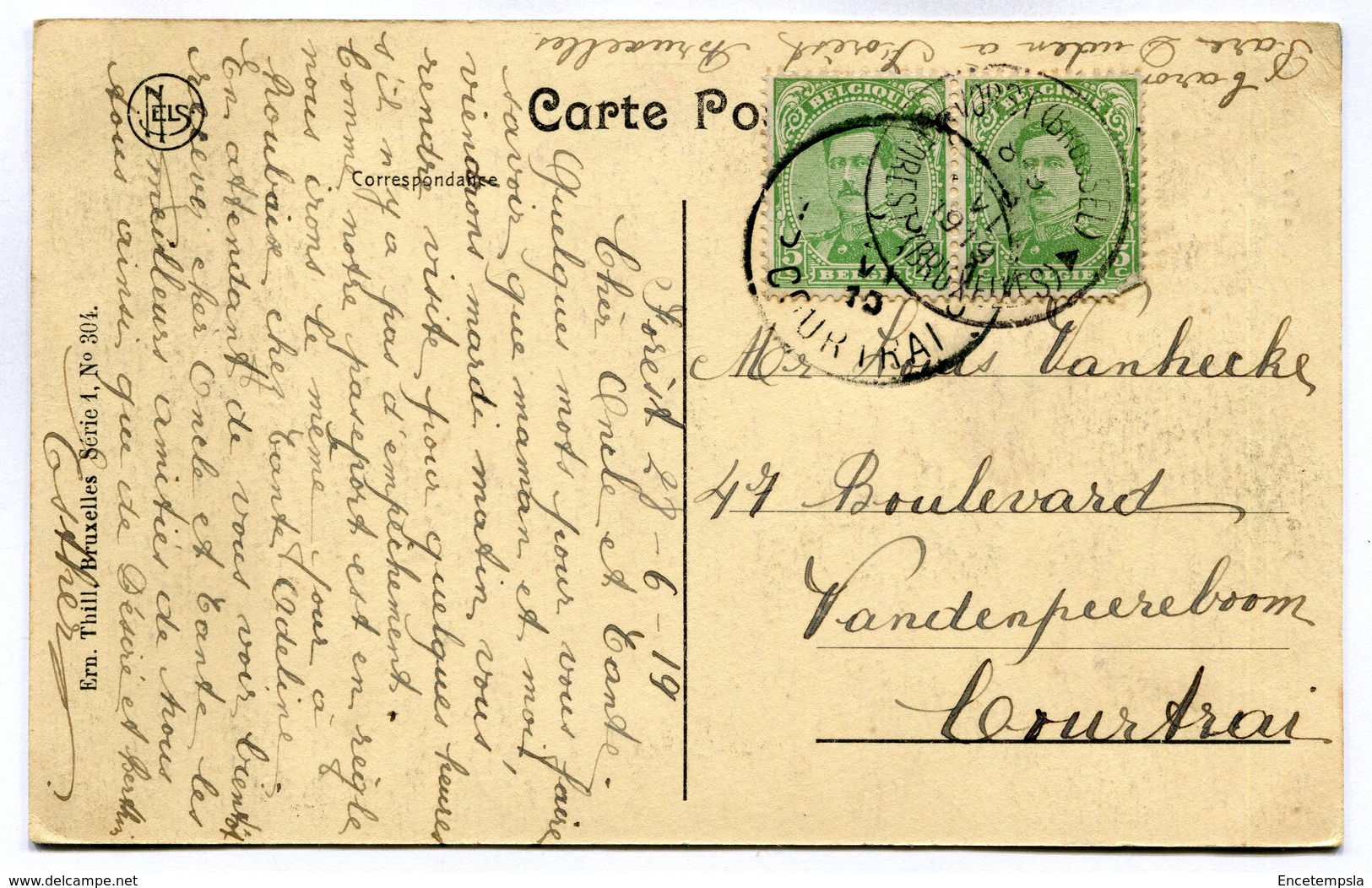 CPA - Carte Postale - Belgique - Bruxelles - La Tour Japonaise (SV5983) - Laeken