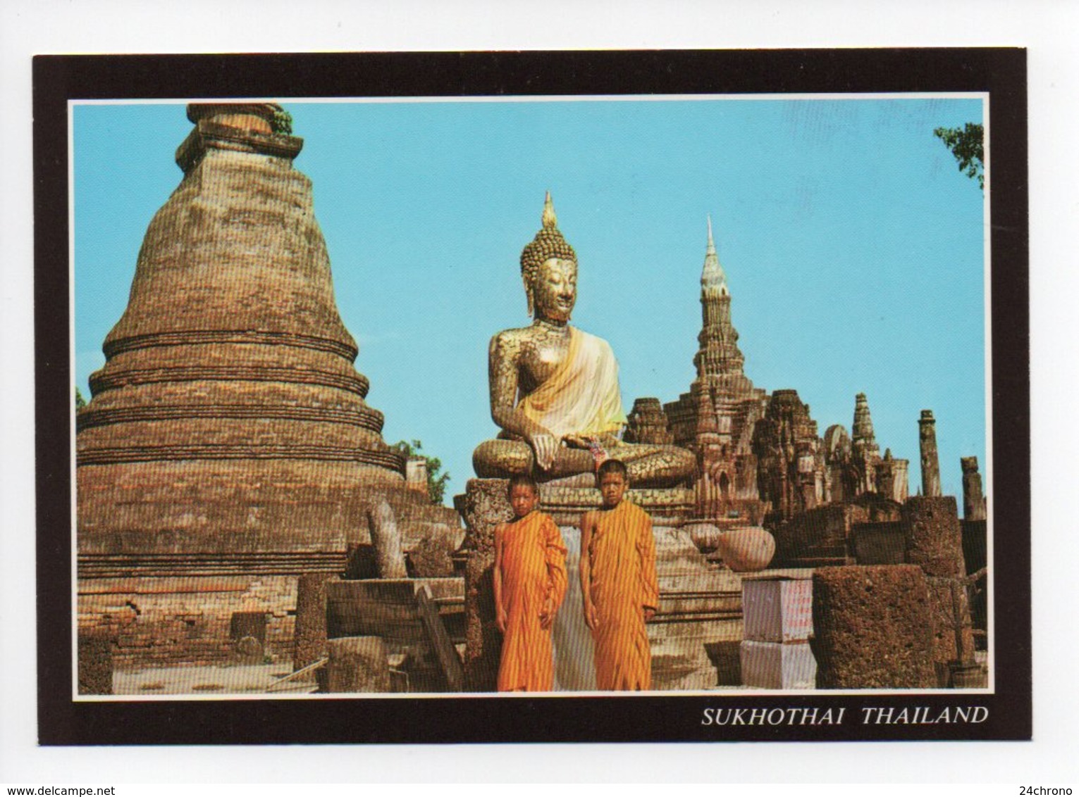 Thailande: The Image Of Buddha In The Ancient Remains Of Sukhothai Province, Enfant (18-3138) - Thaïlande