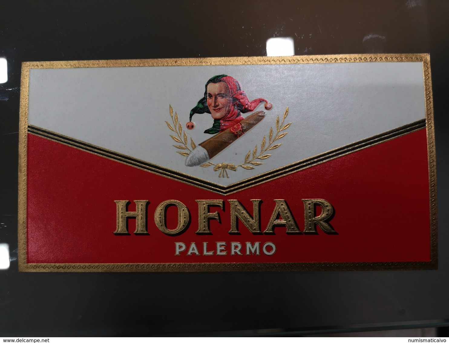 Rótulo De Tabaco Muito Antigo  HOFNAR Palermo Original - Etiquetas