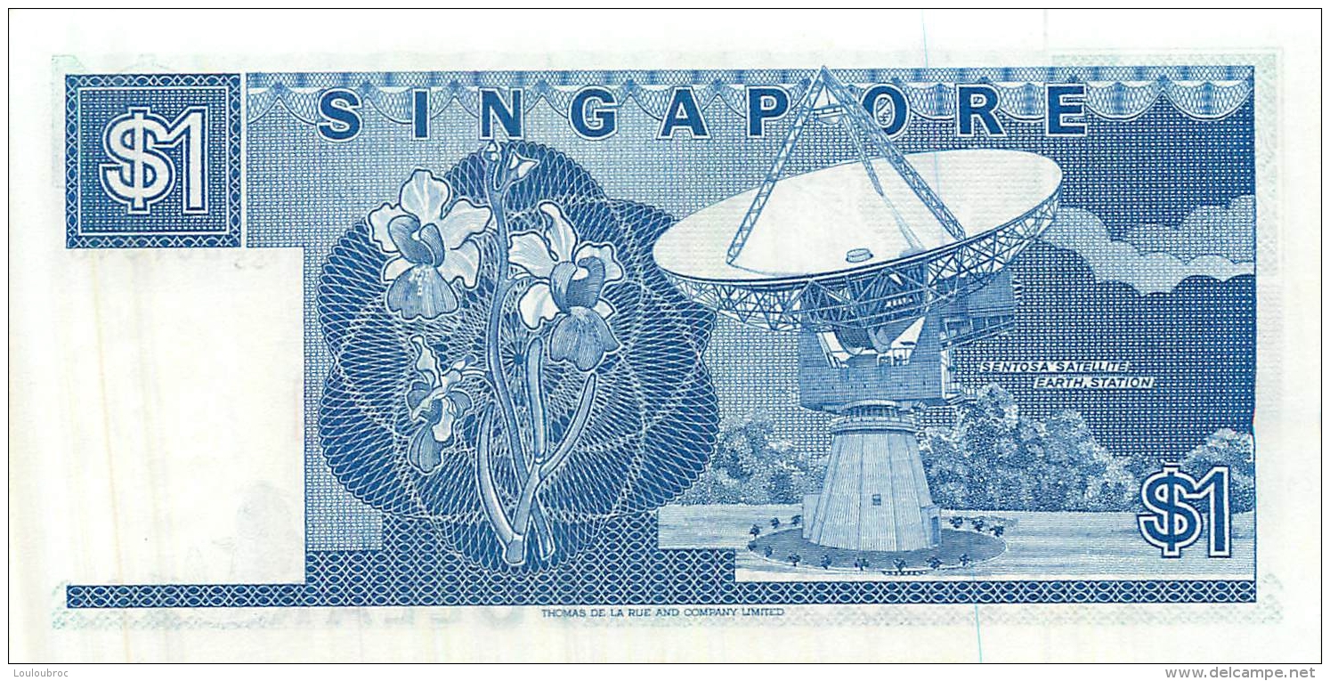 BILLET  SINGAPORE  ONE DOLLAR - Singapore