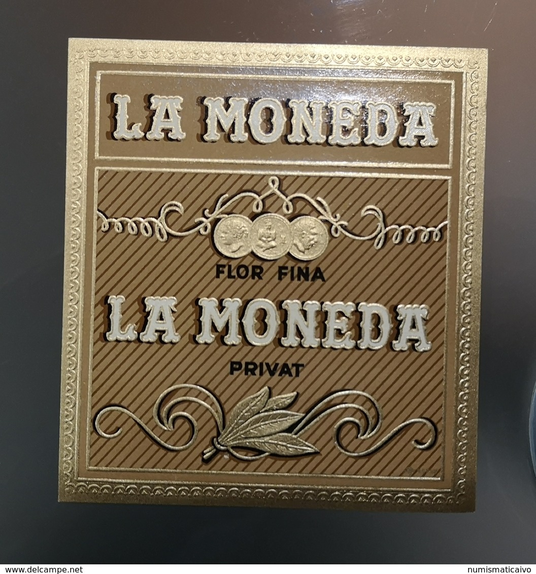 Rótulo De Tabaco Muito Antigo LA MONEDA  Original - Etiketten