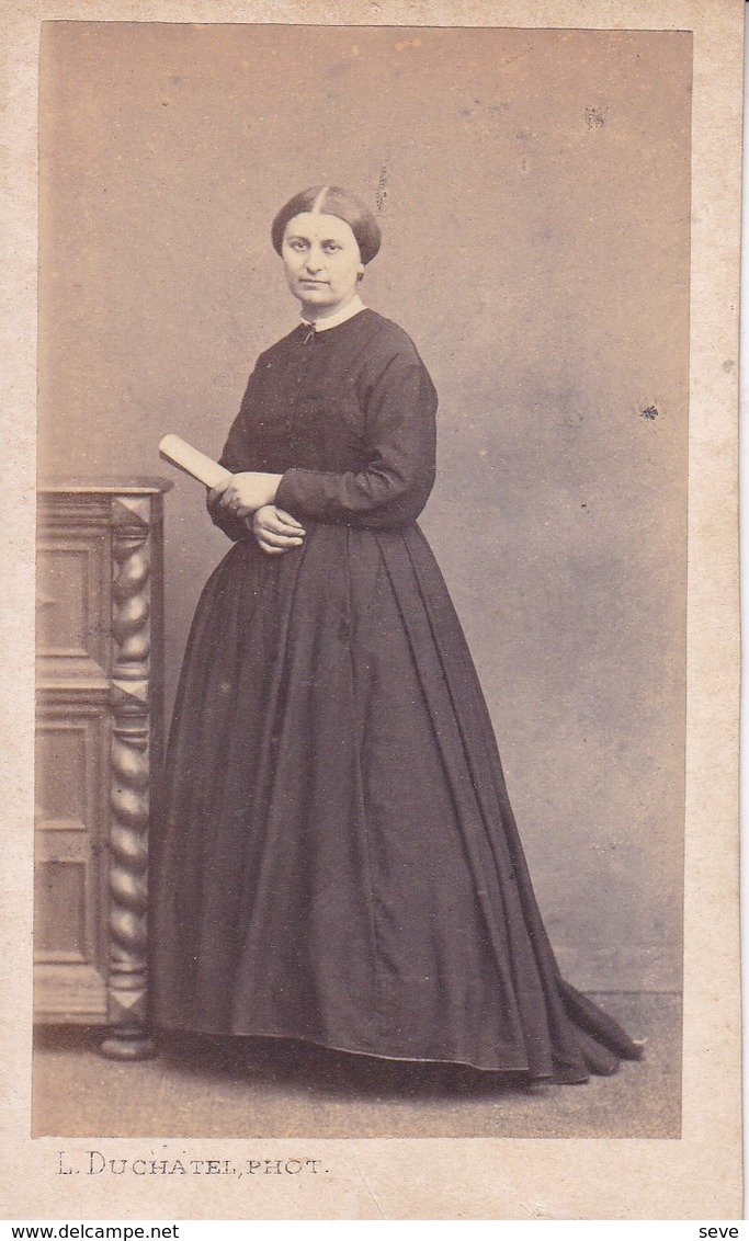 TOURNAI Photo CDV Années 1860 Par L. DUCHATEL - Anciennes (Av. 1900)