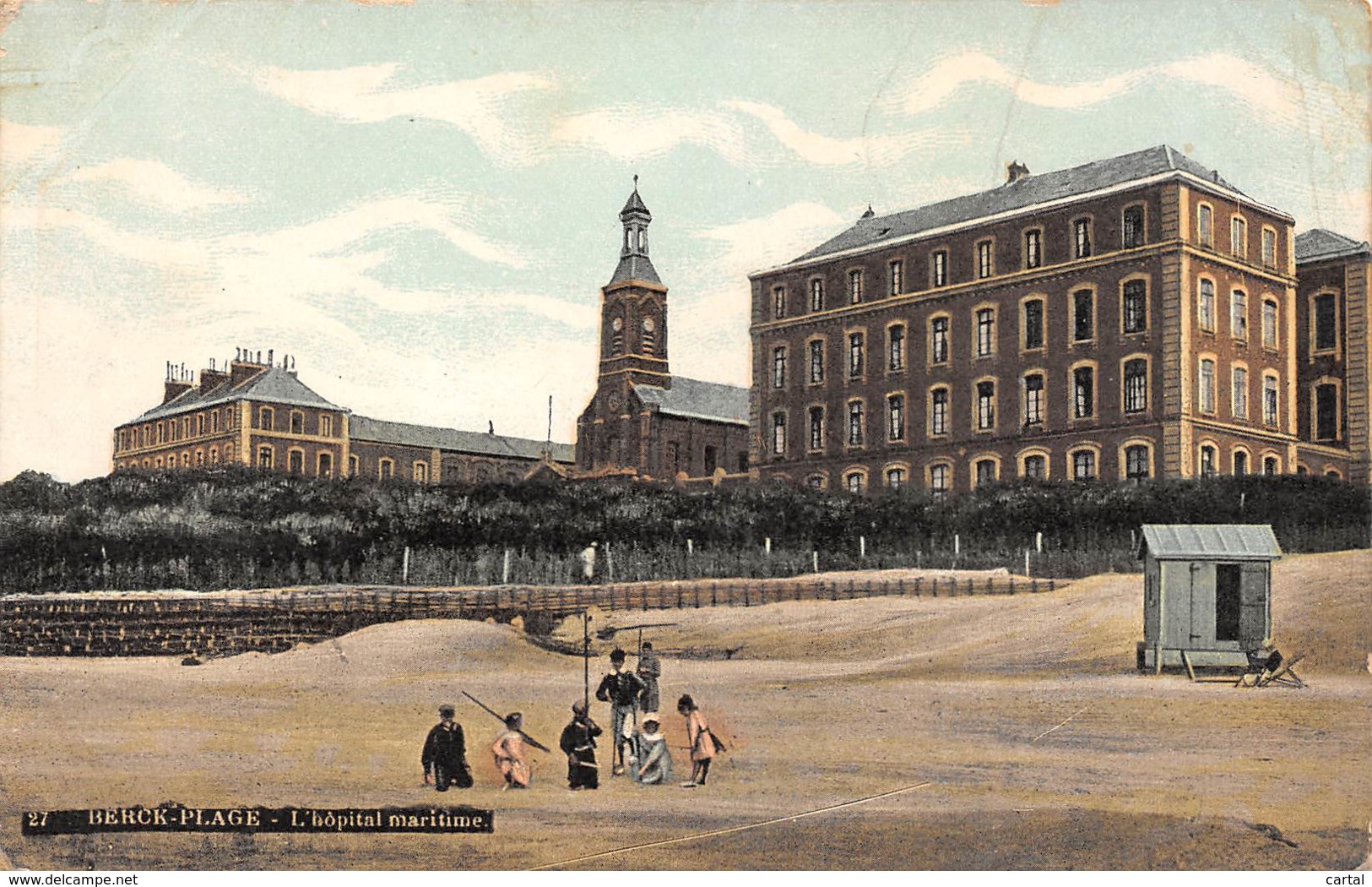 62 - BERCK-PLAGE - L'hôpital Maritime - Berck