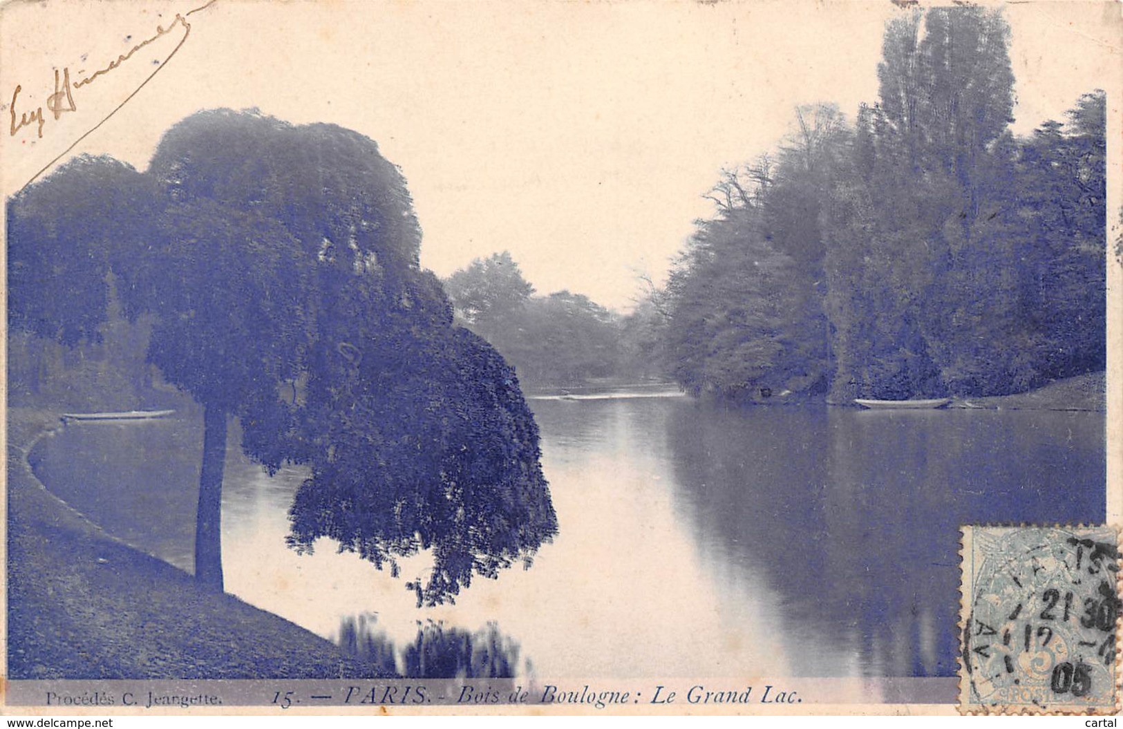 75 - PARIS - Bois De Boulogne : Le Grand Lac - Arrondissement: 16