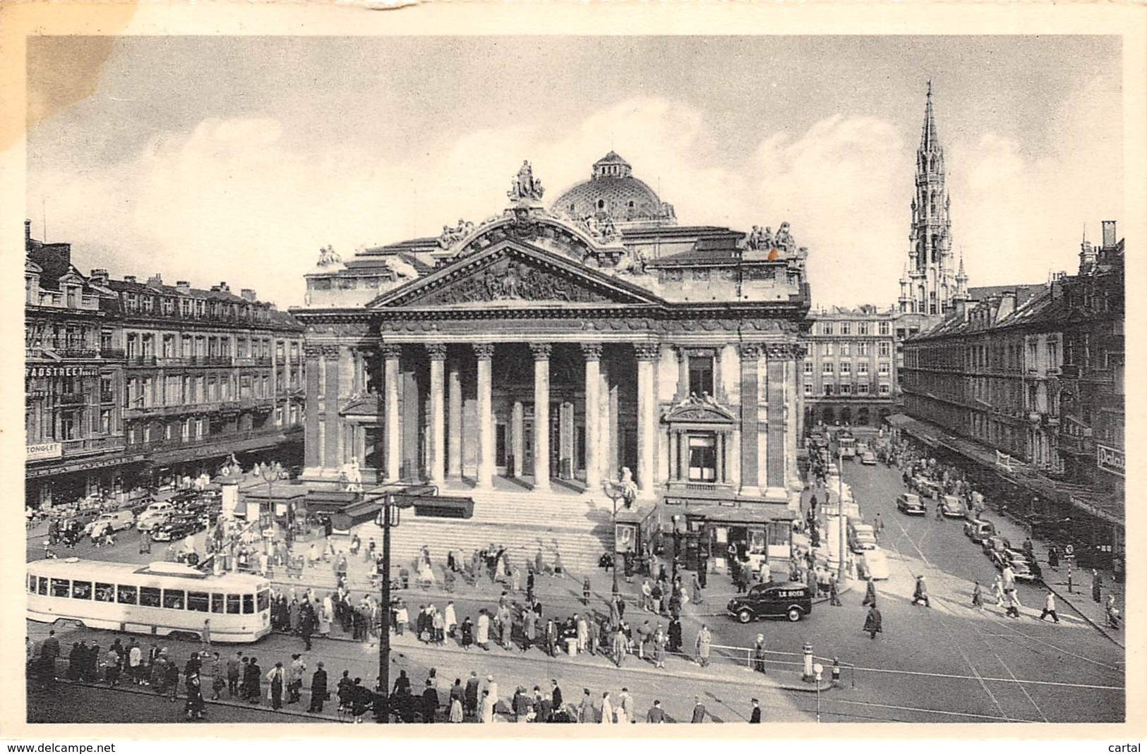 BRUXELLES - La Bourse - Monuments, édifices