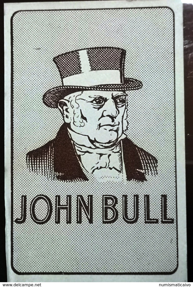 Rótulo De Tabaco Muito Antigo JOHN BULL  Original ETIQUETTE CIGARE - Etiquetas