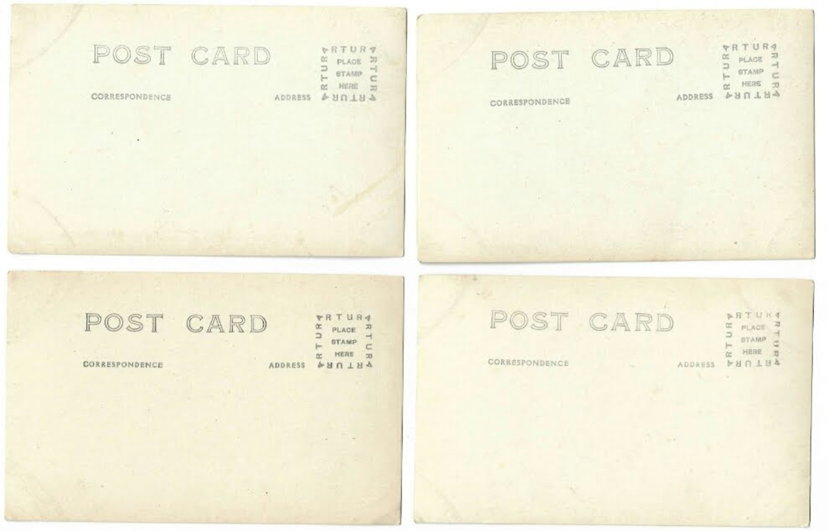 4x RPPC Philippines People Working Variety Lot USA Occupied Philippines Real Photo Postcards 1908-1923 - Philippines