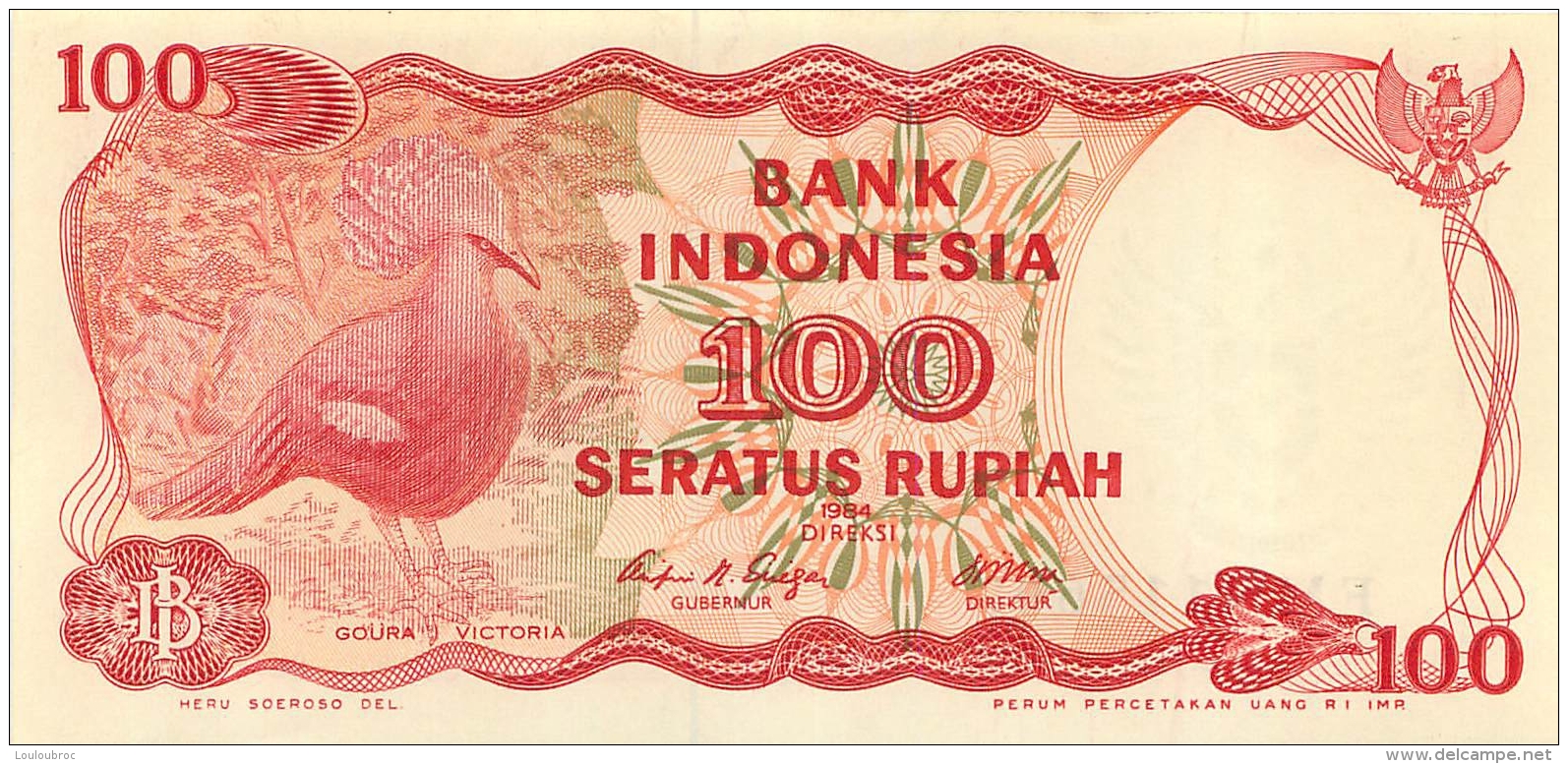 BILLET   INDONESIE 100 SERATUS RUPIAH - Indonésie