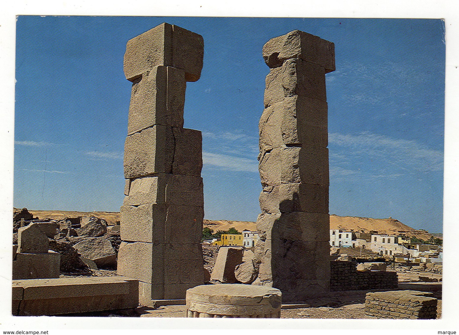 Cpm N° A186 ASWAN Le Temple De Khoum Et La Porte D' Alexandre Sur L' Ile Eléphantine - Aswan