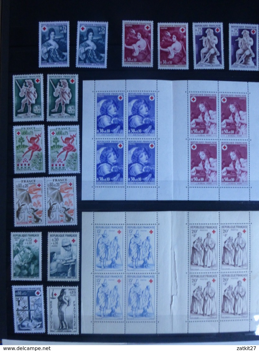 timbres de france neufs**, neufs* et oblitérés