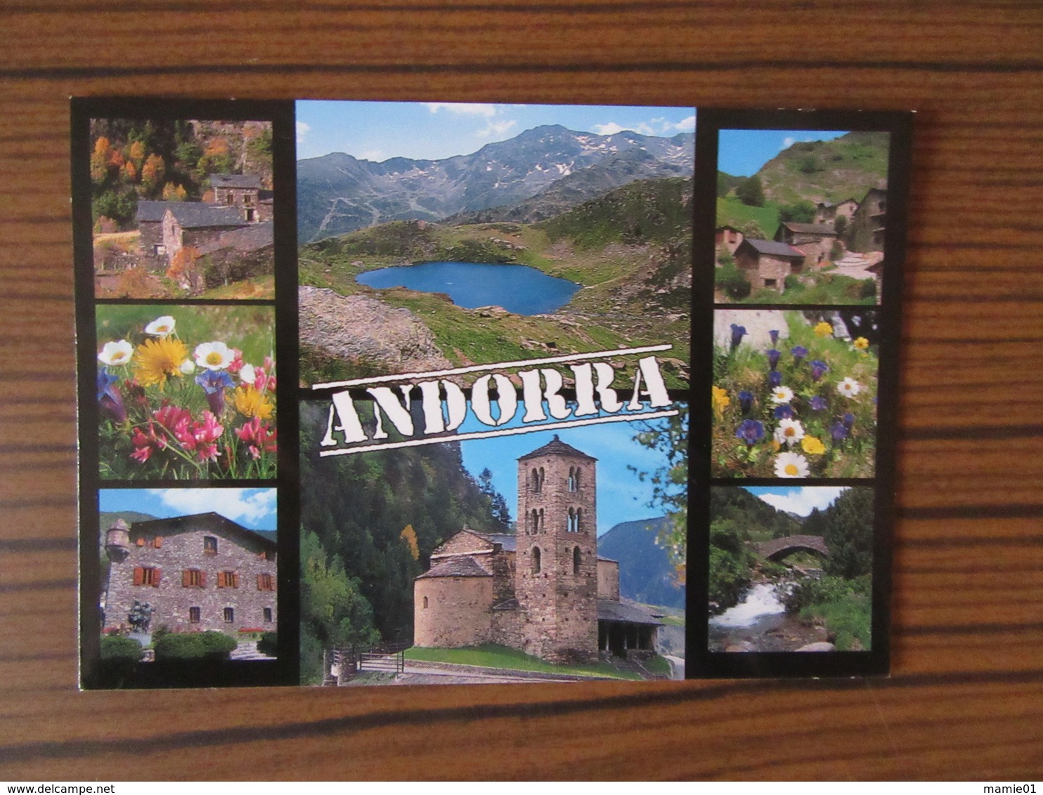 Andorre         Principat D'Andorra      Multivues        Joli Timbre - Andorre