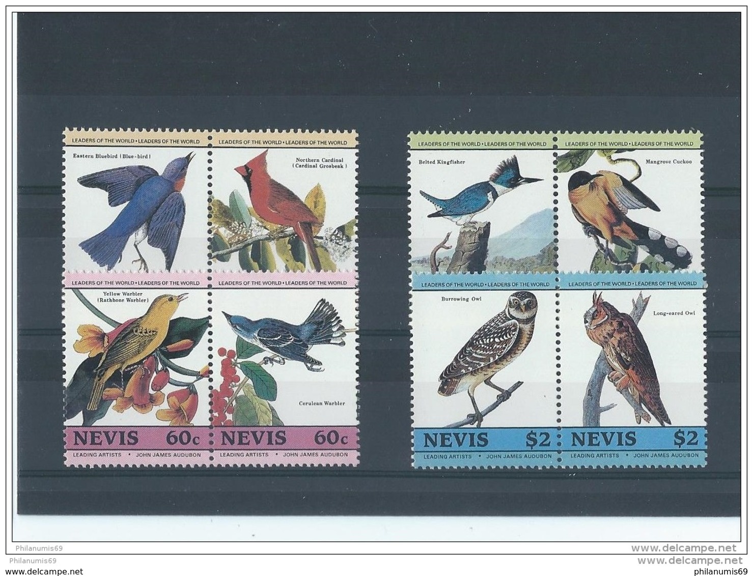 NEVIS 1985 - YT N° 271/278 NEUF SANS CHARNIERE ** (MNH) GOMME D'ORIGINE LUXE - St.Kitts-et-Nevis ( 1983-...)