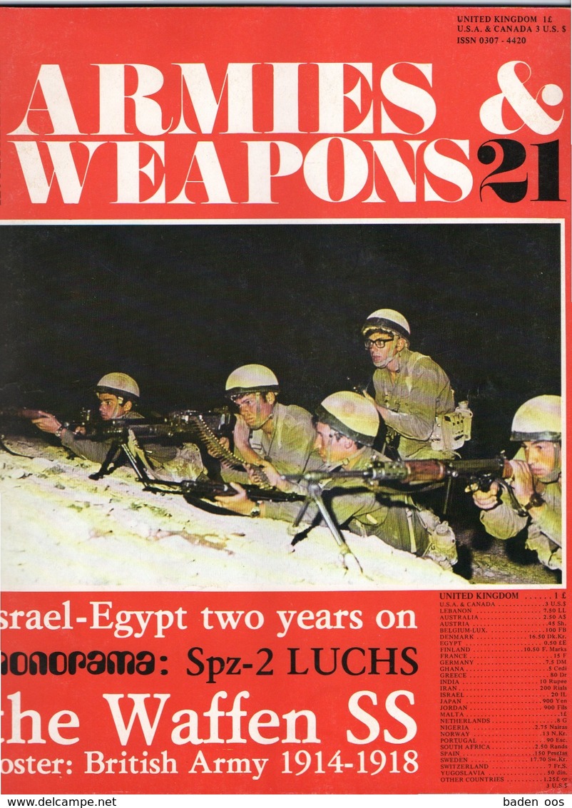 Armies & Weapons 21 1976 Traduction Française - Anglais