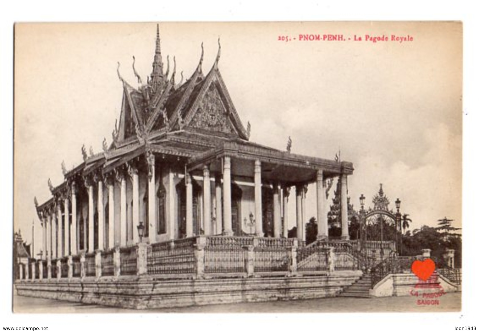 28957-LE-CAMBODGE-PNOM-PENH-La Pagode Royale - Cambodge