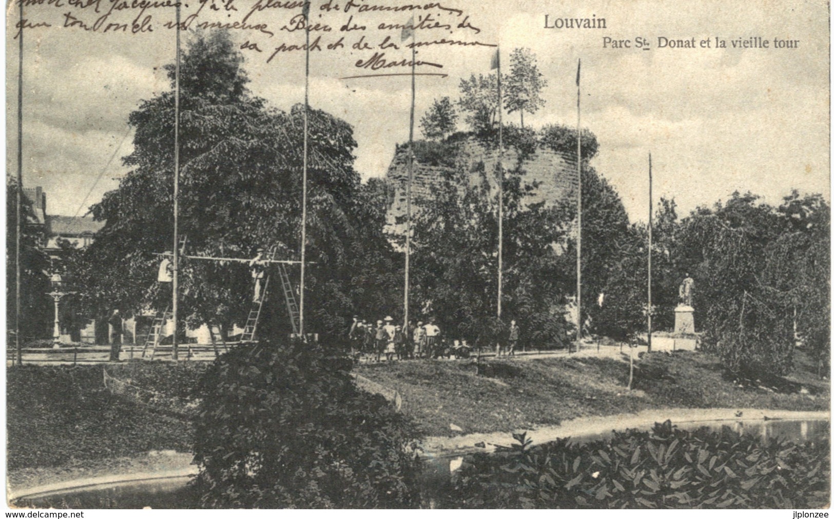 LOUVAIN   Parc St Donat Et La Vieille Tour. - Tienen