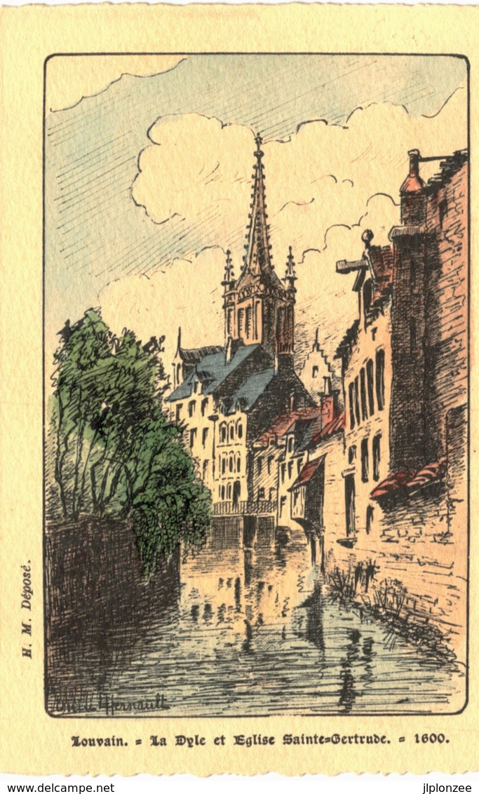 LOUVAIN    La Dyle Et Eglise Saint Gertrude. - Tienen