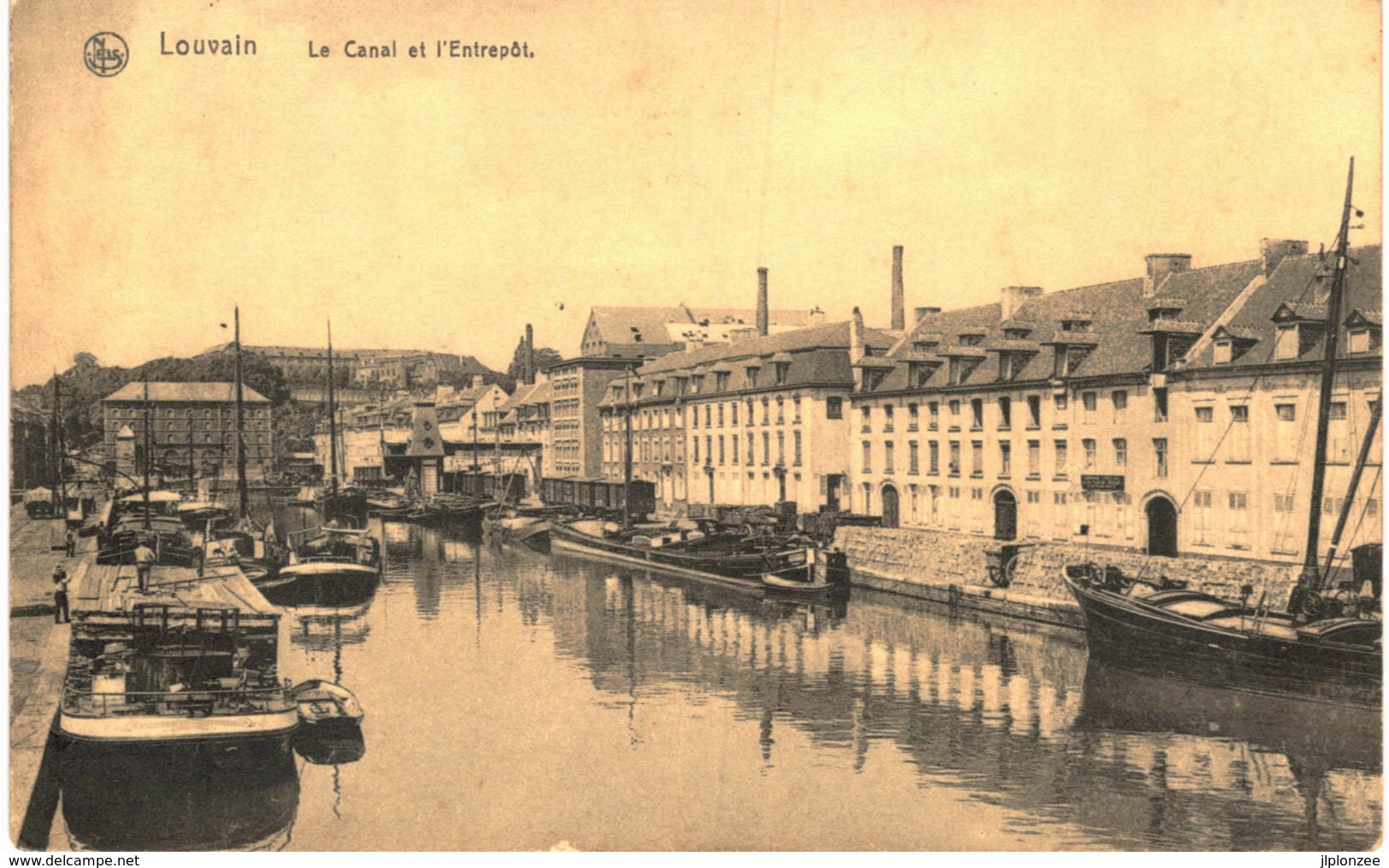 LOUVAIN   Le Canal Et L' Entrepot. - Tienen
