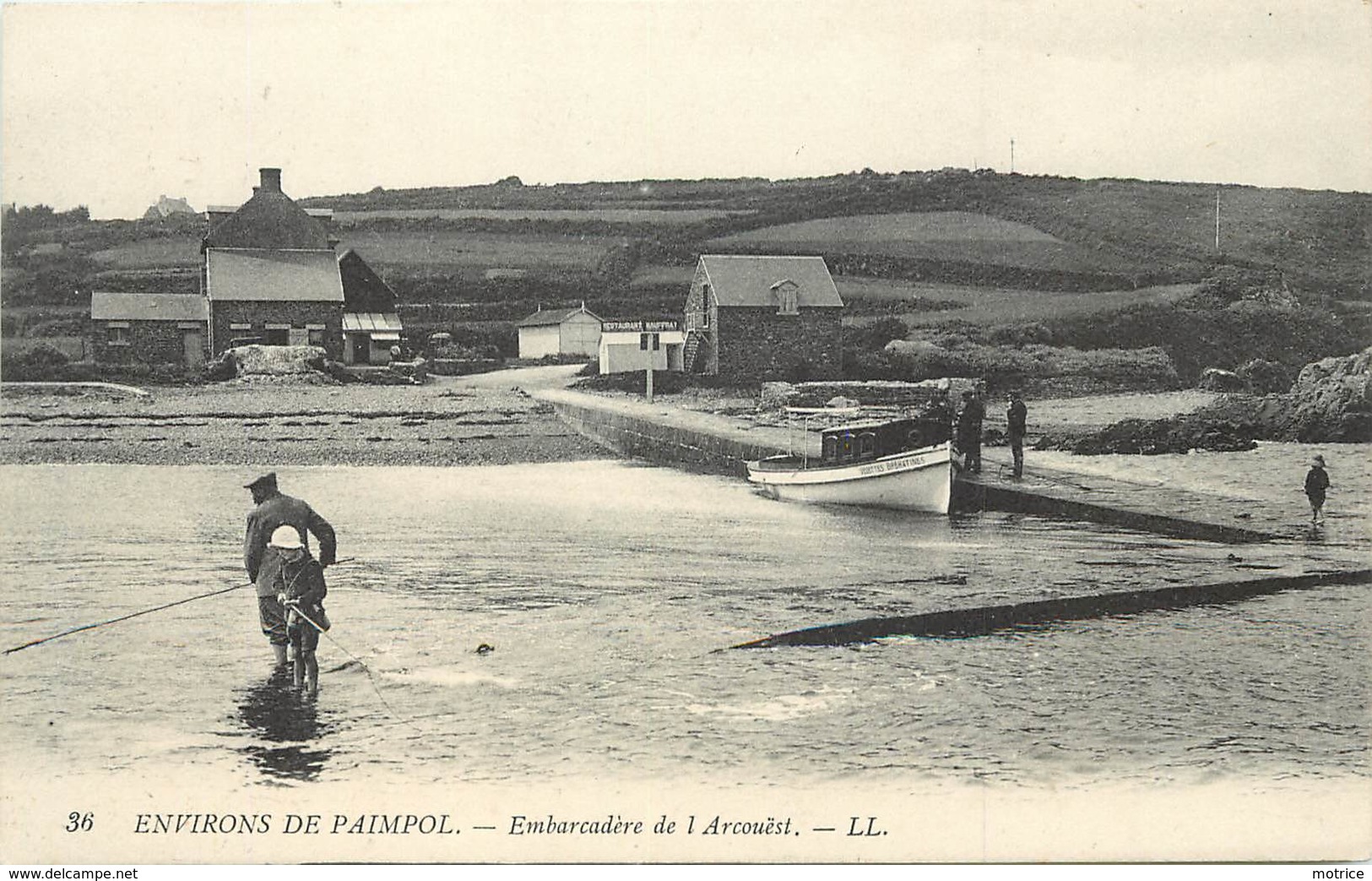 ENVIRONS DE PAIMPOL - Embarcadère De L'Arcouëst. - Paimpol