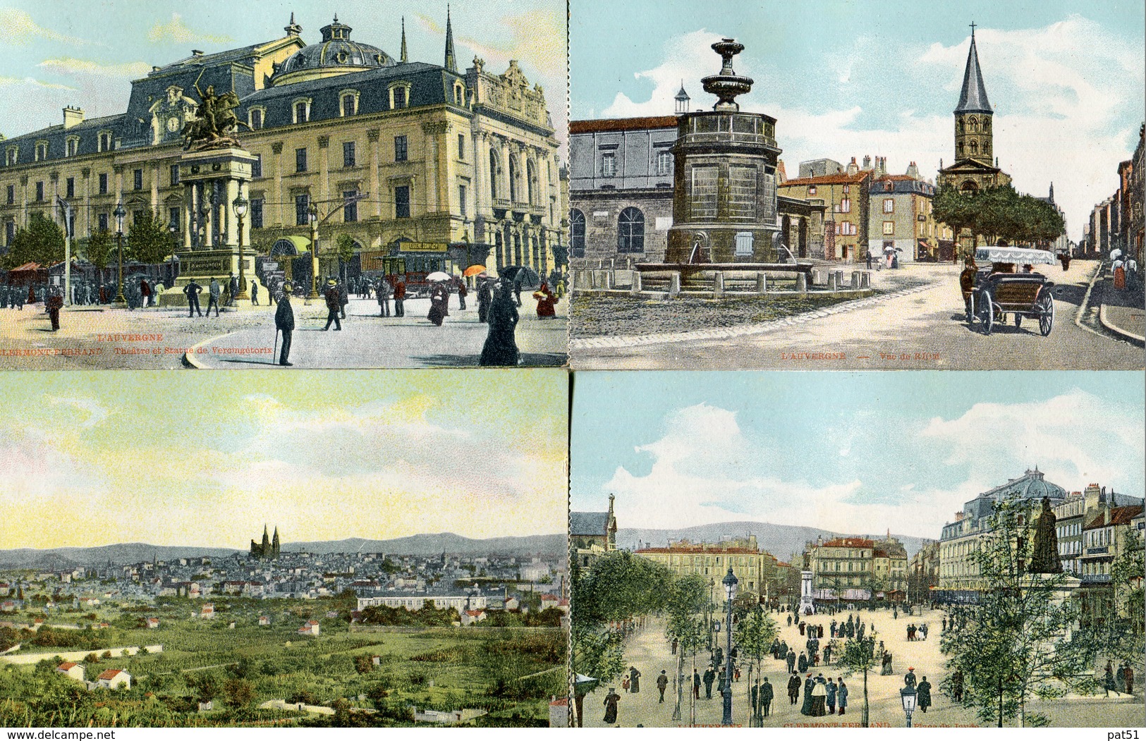 63 - Circuit D' AUVERGNE : Coupe GORDON BENNETT 1906 - Carnet De 20 Cartes Postales - Autres & Non Classés