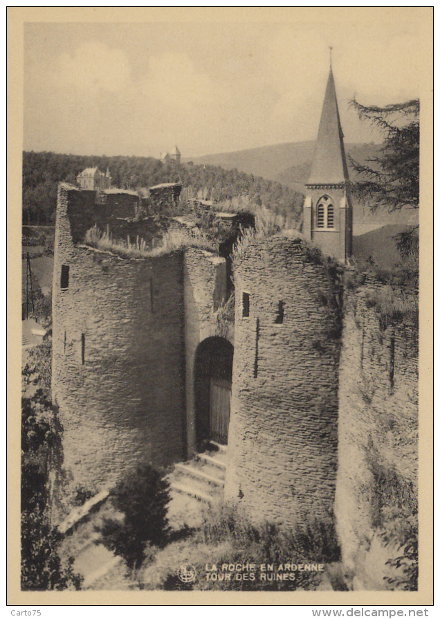 Belgique - La Roche-en-Ardenne - Tour Des Ruines - La-Roche-en-Ardenne