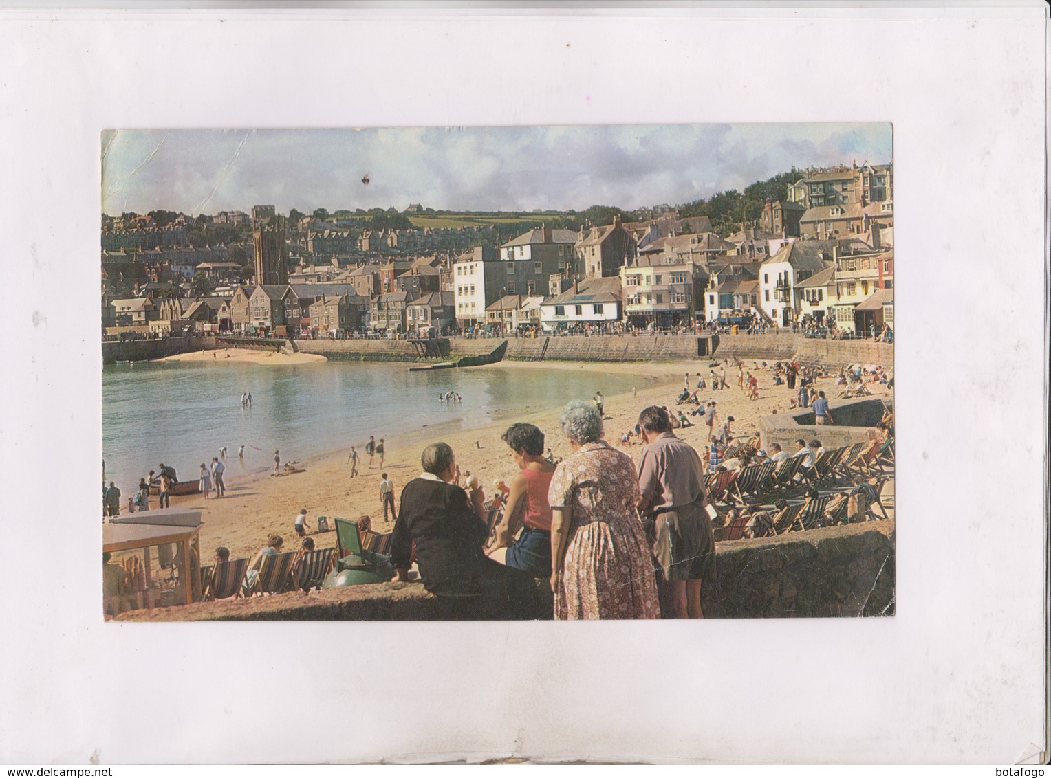 CARTE POSTALE  GEANTE ST YVES HARBOUR En 1963! - St.Ives