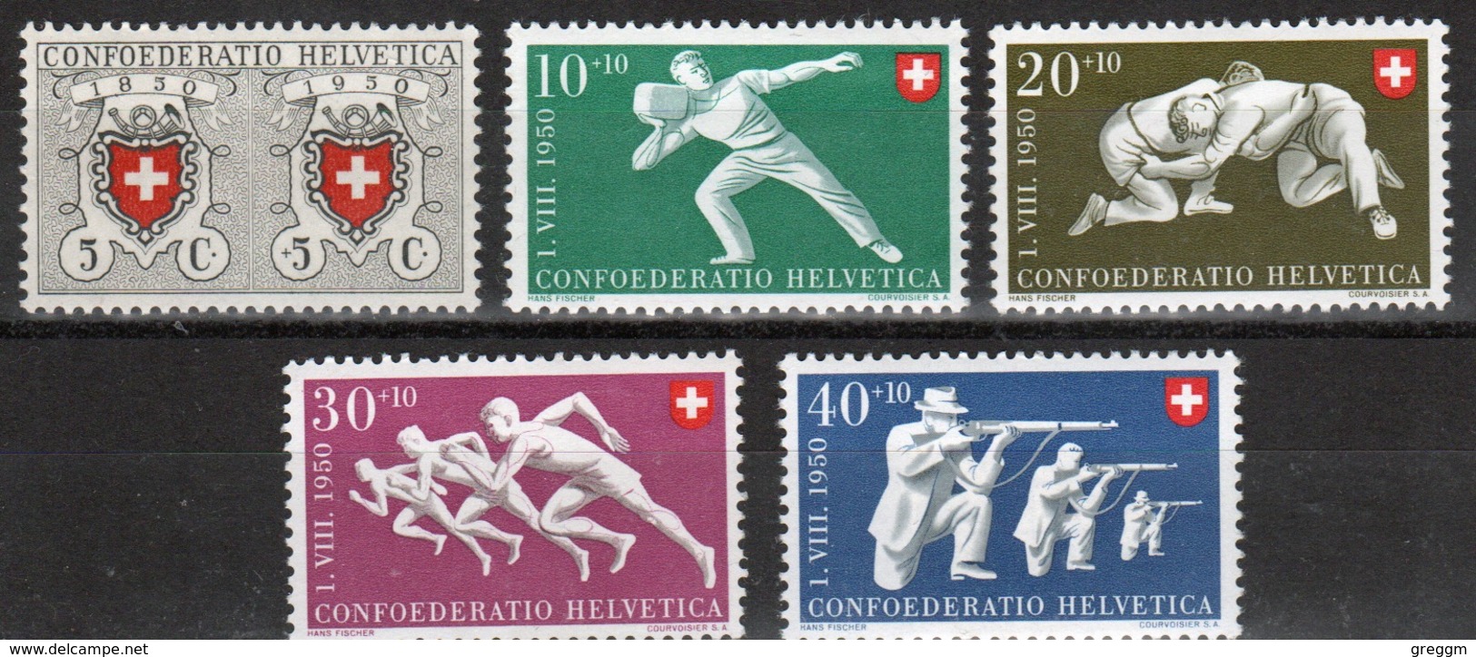 Switzerland 1948 Set Of Stamps To Commemorate National Fete And Red Cross Fund. - Unused Stamps