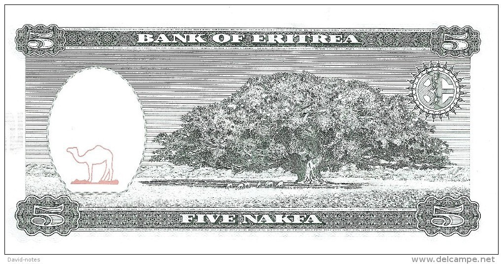 Eritrea - Pick 2 - 5 Nakfa 1997 - Unc - Erythrée