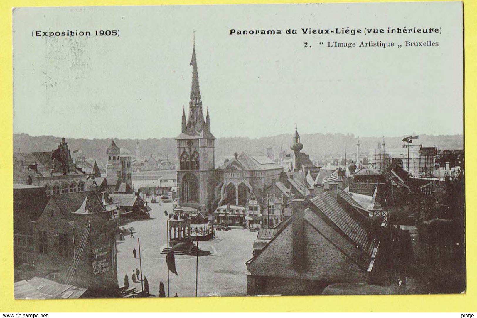 * Liège - Luik (La Wallonie) * (L'image Artistique, Nr 2) Exposition, Expo 1905, Panorama Vieux Liège, Kiosque - Luik