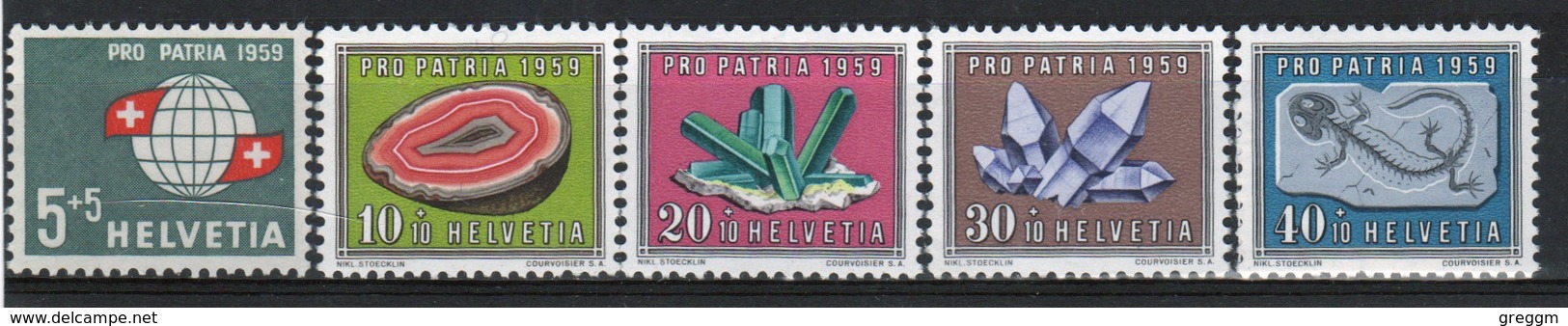 Switzerland 1954 Pro Patria Set Of Stamps Issued To Commemorate Swiss Citizens. - Unused Stamps