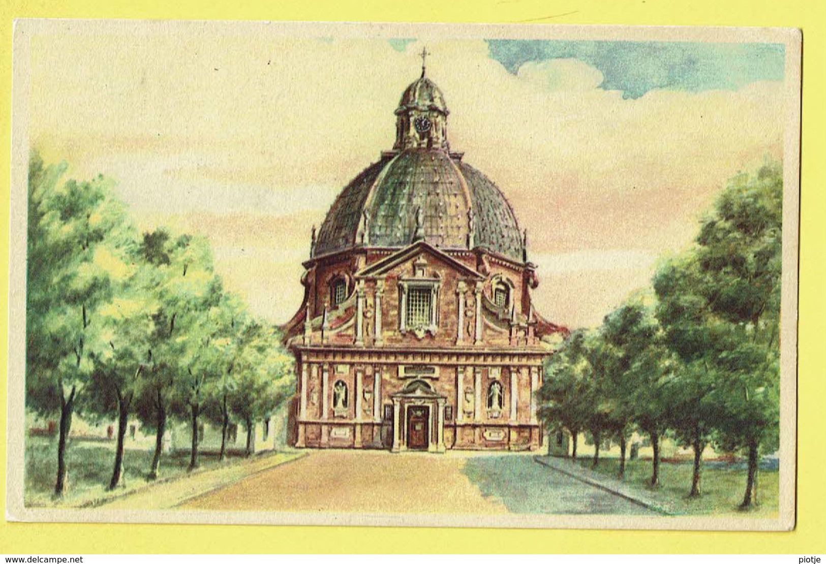 * Scherpenheuvel Zichem - Montaigu (Vlaams Brabant) * (D.M. - R.C.B. 59626) De Basiliek, La Basilique, église, Rare - Scherpenheuvel-Zichem