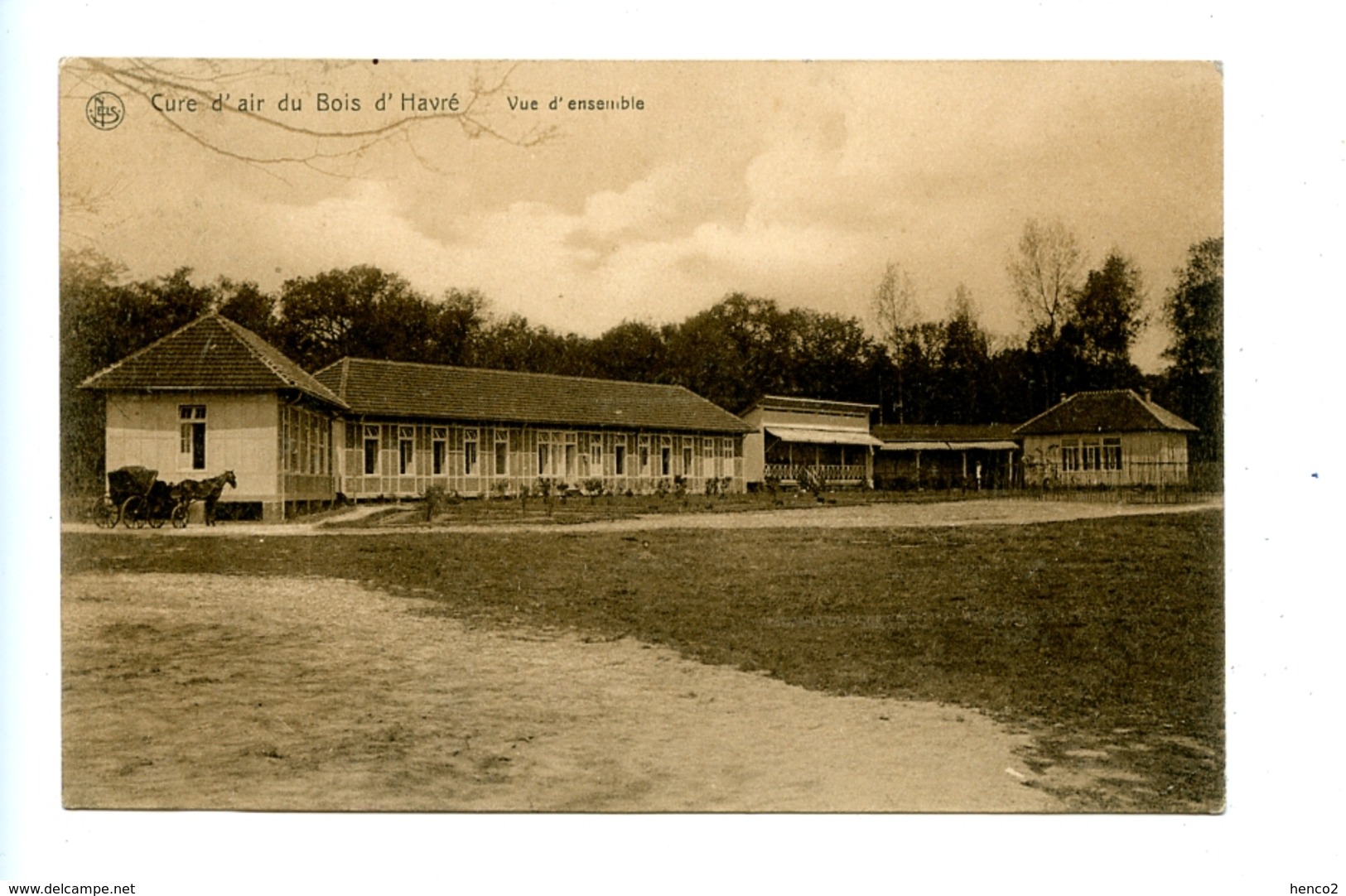 Cure D'air Du Bois D'Havré - Vue D'ensemble / Nels / 1909 - Mons